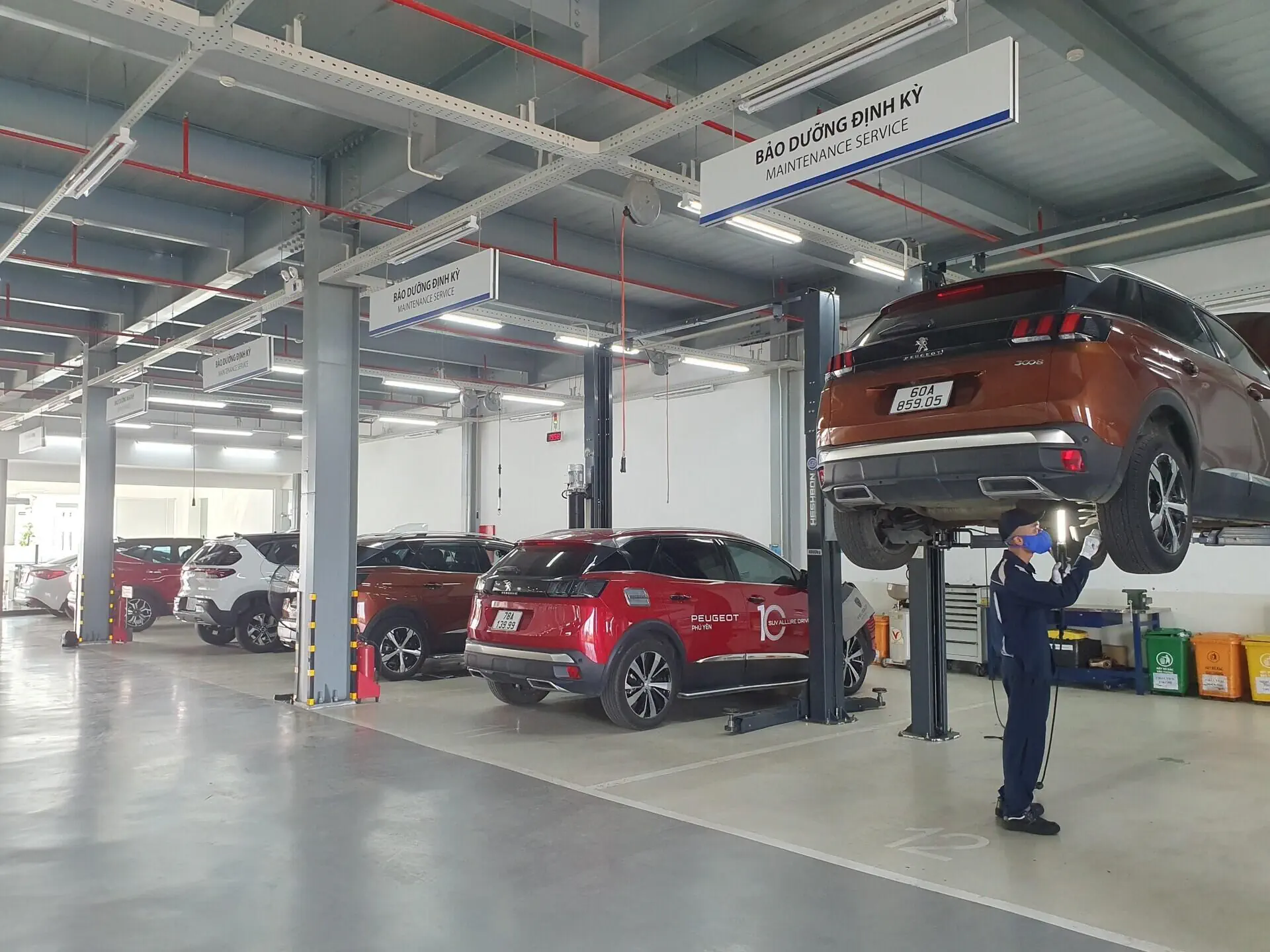 XƯỞNG DỊCH VỤ KIA - MAZDA - PEUGEOT TUY HOÀ